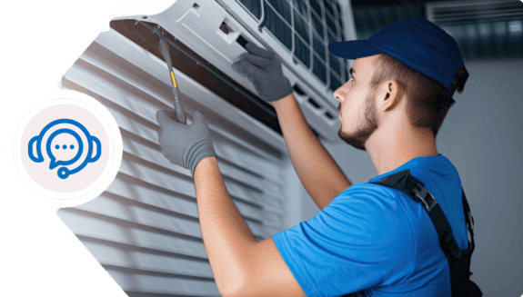 Pioneer Marine service specialist ready to assist customers