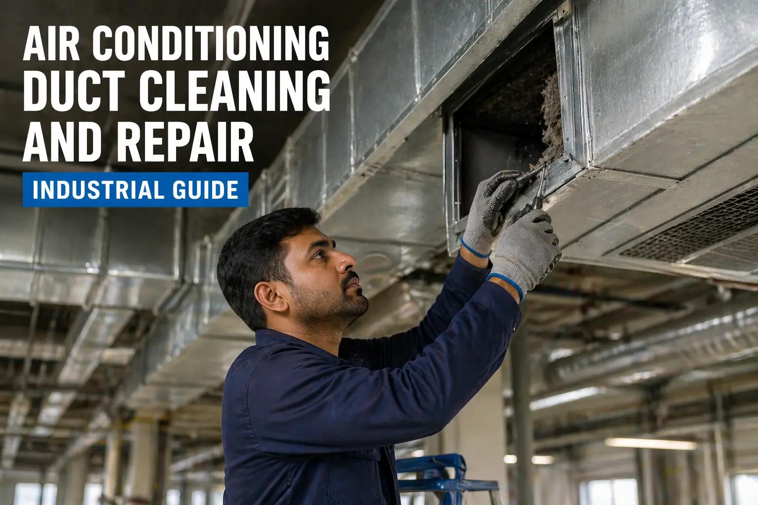 Industrial AC Duct Cleaning and Repair: The Complete Guide