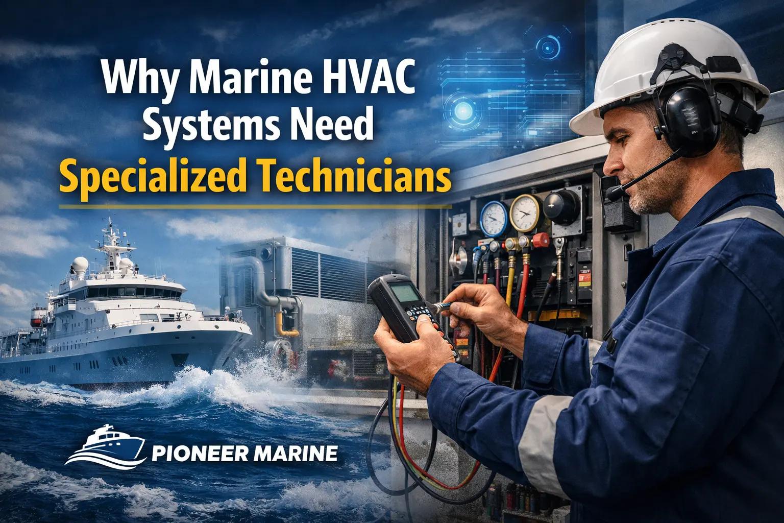 Why Marine HVAC Systems Need Specialized Technicians