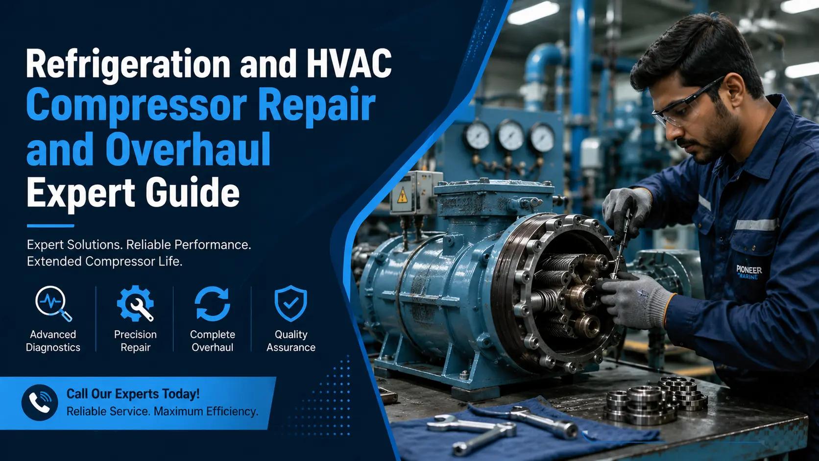 Refrigeration and HVAC Compressor Repair and Overhaul: Expert Guide