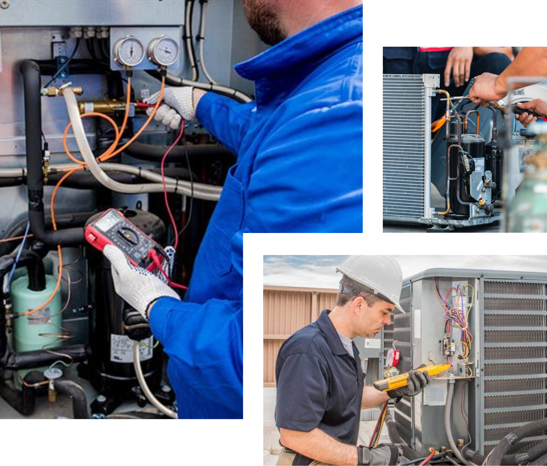Technician working